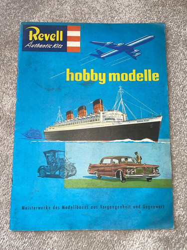 Revell modellkatalog 1962 - modellkatalog,