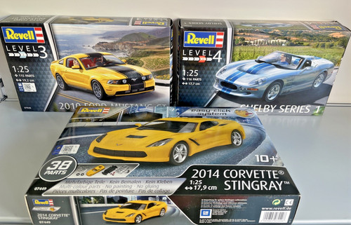 Revell modellbausatz 2010 - 3x,
